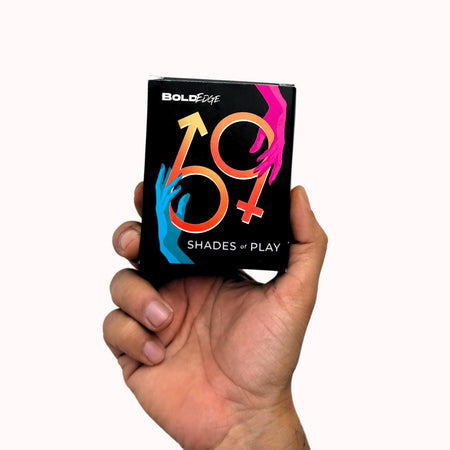 69 Shades Of Play | Intimacy Cards Game for Couples, 69 Action Cards