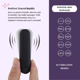 Buzz Mini Massager - Black