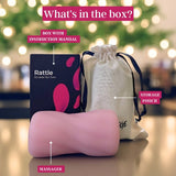 Rattle Massager - Pink