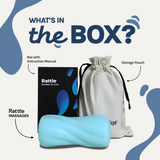 Rattle Massager - Blue