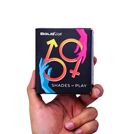 69 Shades Of Play | Intimacy Cards Game for Couples, 69 Action Cards