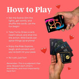 69 Shades Of Play | Intimacy Cards Game for Couples, 69 Action Cards