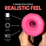 Pink Rattle Dense + Strawberry Lube