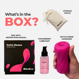 Pink Rattle Dense + Strawberry Lube